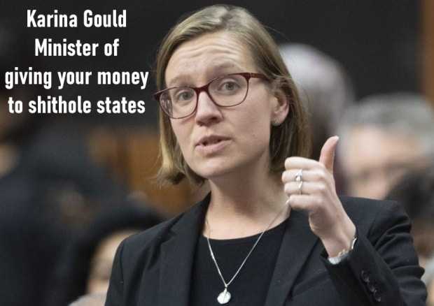 Minister Of Giving Dump Trucks Full Of Tax Payer Dollars To Justin’s Foreign Friends Makes Shit Up To Justify More Dump Trucks