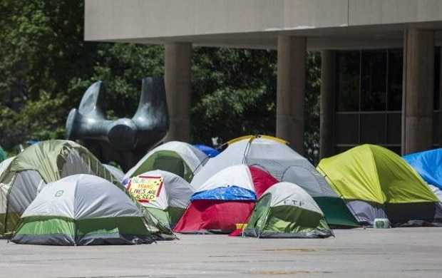 LEVY: Another fire breaks out at a Toronto homeless encampment