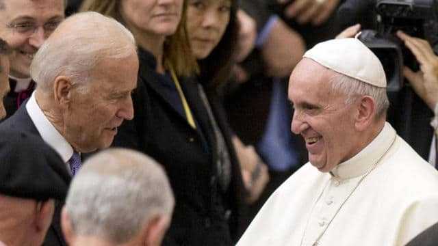 Pope Francis Echoes Biden He repeats the call to “build back better.”