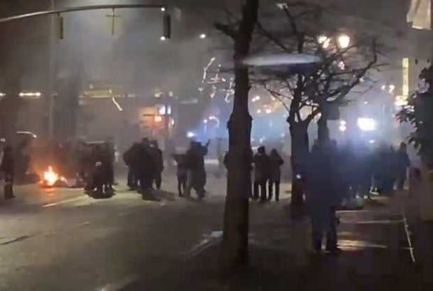 Legacy Media Silent as Biden DHS Tear-Gasses Antifa Rioters in Portland