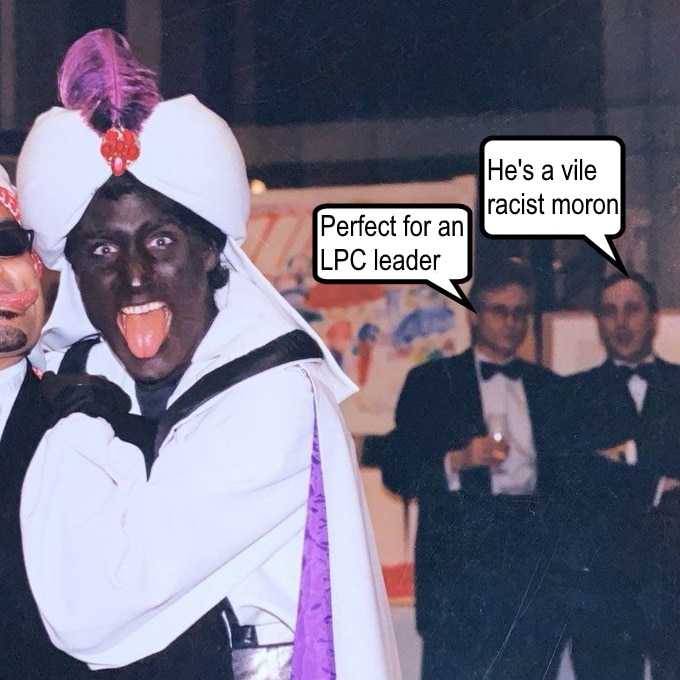Fearless prediction – This black-faced asshole will be re-elected PM in a minority government – Election day