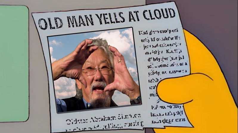 At 90 years old, David Suzuki says he will continue to bore us to tears