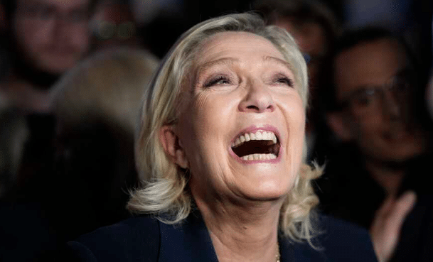 French court clears way for Marine Le Pen to run for president but orders her to wear electronic tag