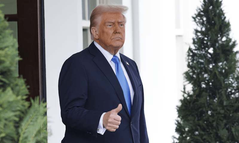 Trump hid in catering truck in secret plane swap over Iran threat, reports say