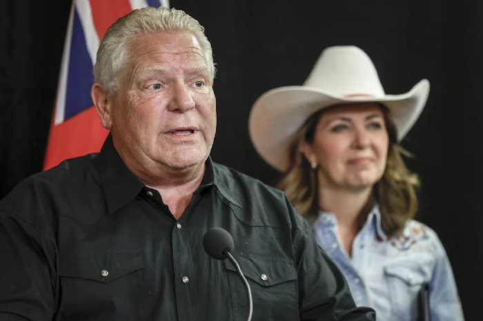 Why we should laugh off Doug Ford and Danielle Smith’s costly pipeline scheme