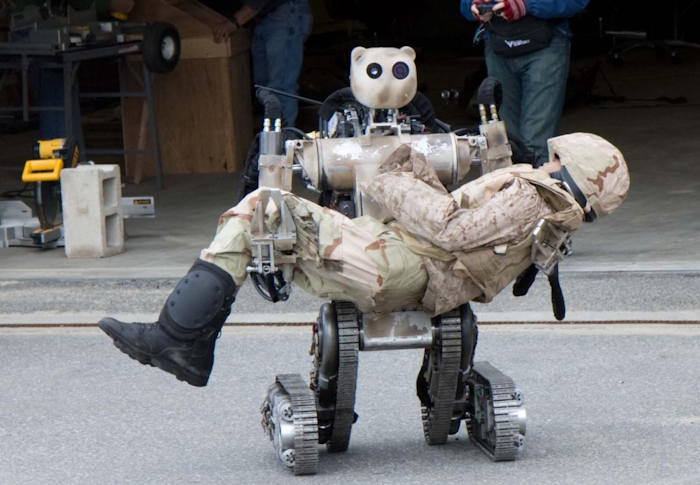 Should a robot decide who dies on the battlefield?