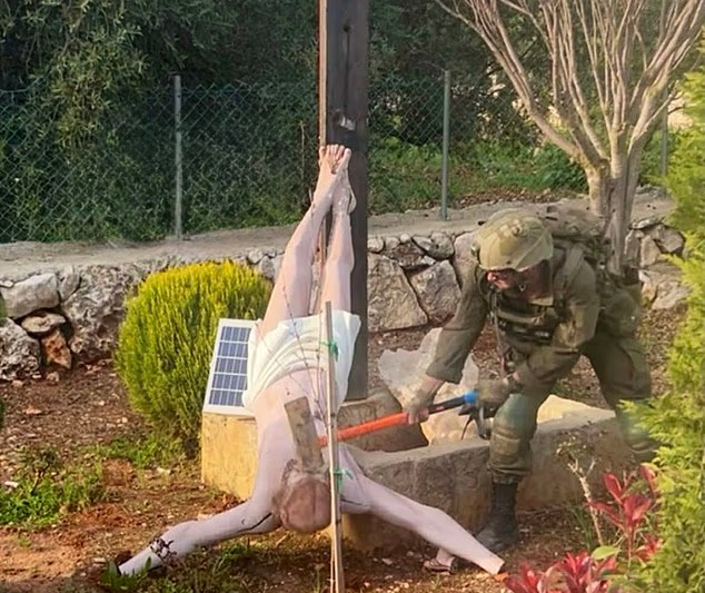 Israel condemns soldier’s desecration of crucifix in south Lebanon