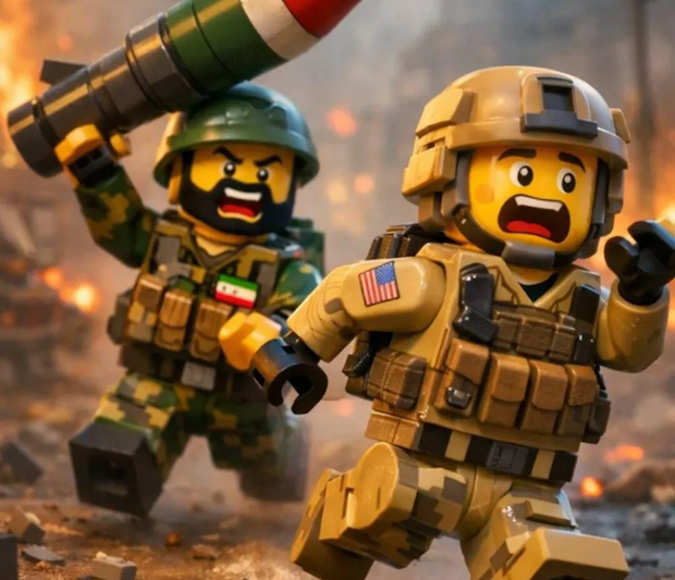 We spoke to the man making viral Lego-style AI videos for Iran. Experts say it’s powerful propaganda