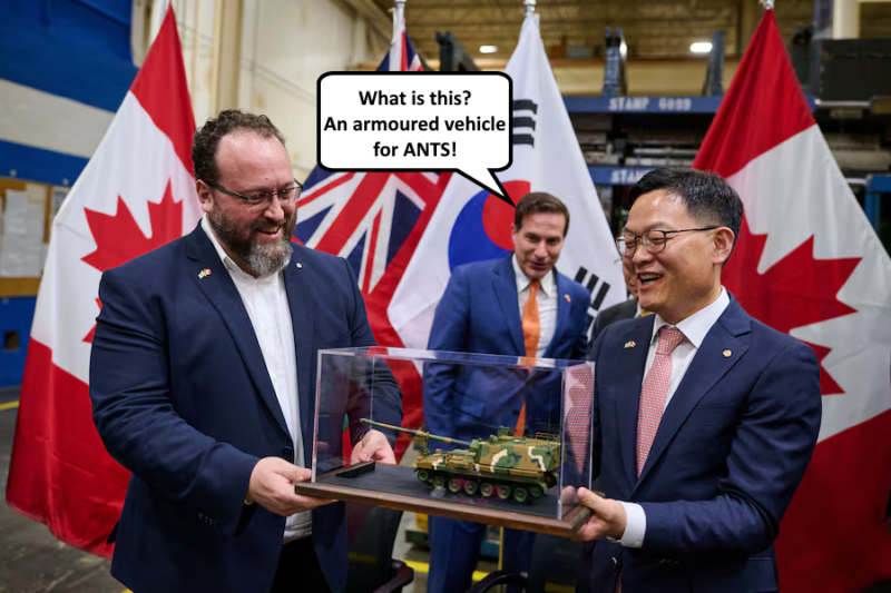 South Korean bidder to build military vehicles in Canada if it wins submarine contract