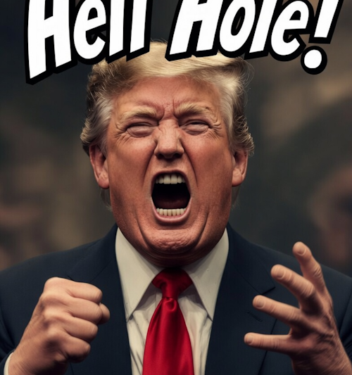 India voices anger after Trump shares comments calling it a ‘hell hole’