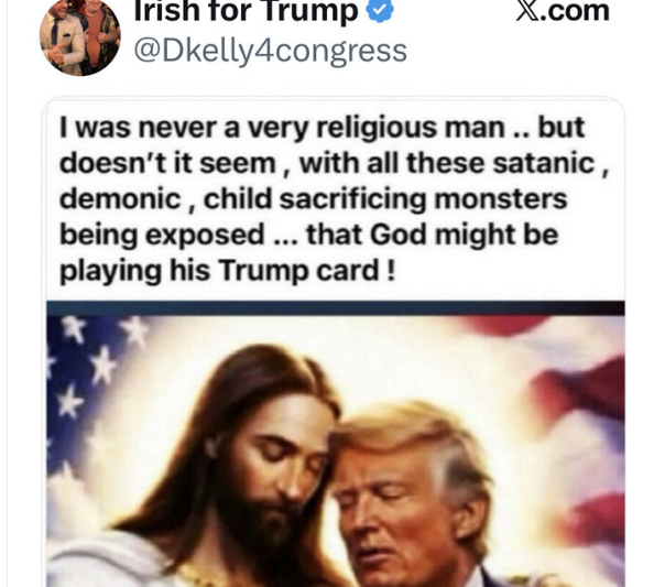 Trump posts image of himself with Jesus as administration’s pope criticism continues