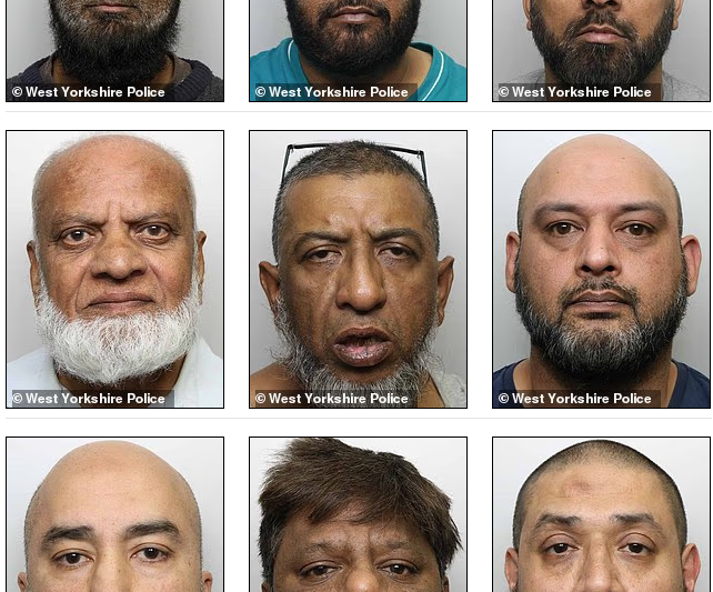 Asian grooming gang who raped and sexually abused girls as young as 12 are jailed for more than 270 years