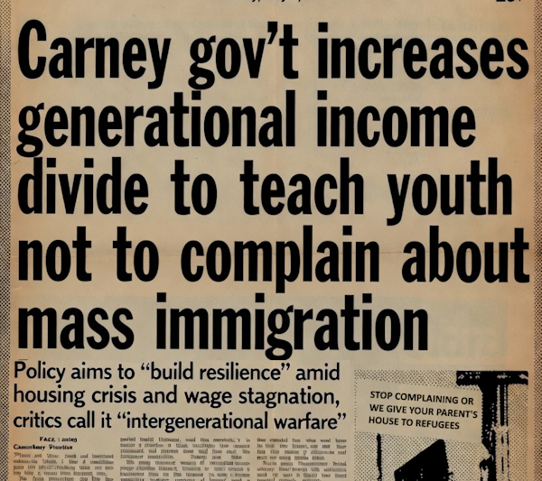The generational income divide is getting worse again
