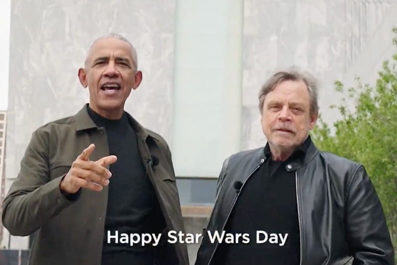 Mark Hamill Mocked for ‘Cringe‘ Star Wars-Themed Ad Promoting Obama‘s Presidential Center: ‘Looks Like a Fragment of the Death Star‘