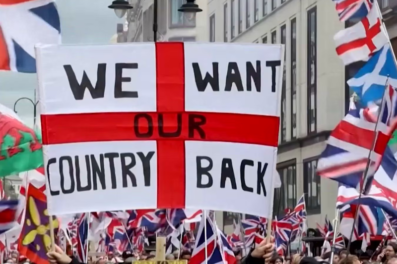 Forty-three arrests after enormous £4.5m police operation keeps rival protests apart