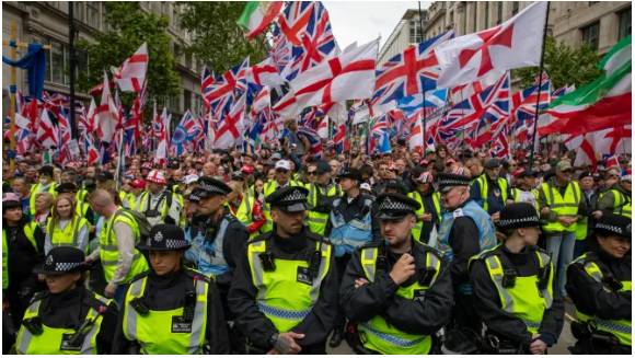 The Two Britains on the Streets of London