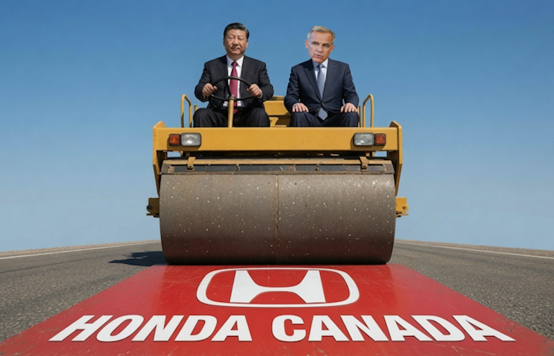 Honda just issued a warning about its future in Canada. That could inadvertently hand a win to Chinese EV makers