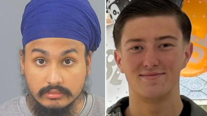 Newly released video shows moment Henry Nowak’s Sikh killer repeatedly lies to police telling them his dying victim was ‘racist, drunk and hadn’t been stabbed’ – as cop tells him, ‘I know mate’