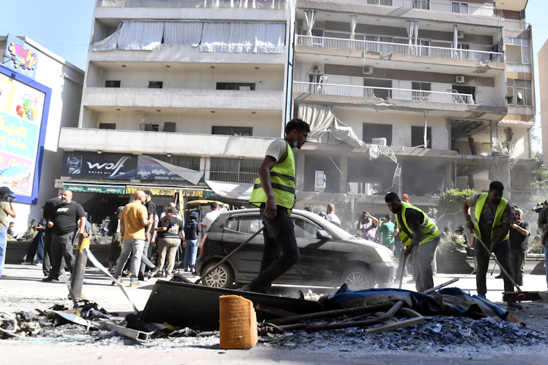 ‘Let’s not blow it’: Trump calls for restraint after Israel launches fresh airstrikes on Beirut