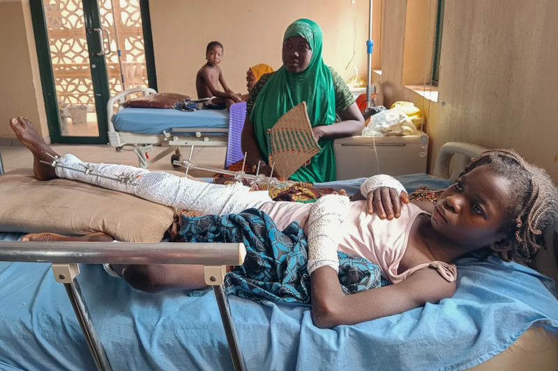 Nigeria says it bombs terrorists. Children are collateral damage