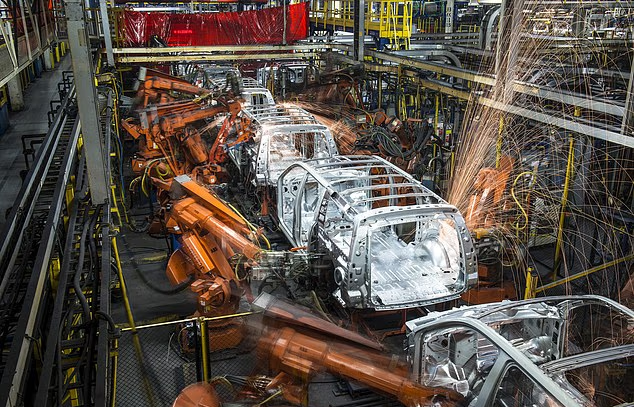 GM replaces more than 1,000 workers with just 50 robots at flagship Detroit factory