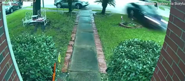 Disturbing video shows Tesla crash into Texas home, killing grandma, 76, in latest Autopilot controversy