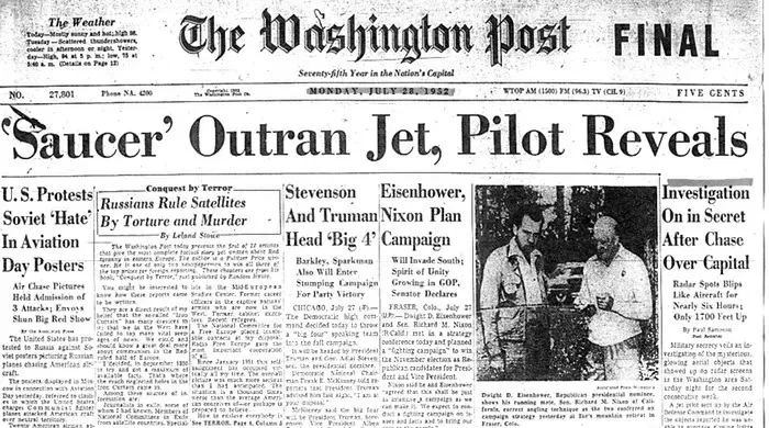 Experts claim there’s a secret tape of ‘Invasion of Washington’ UFO meeting — and public will soon hear it