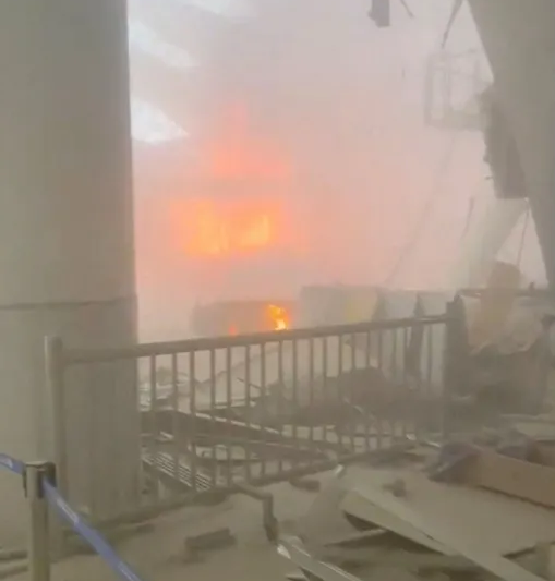 US and Iran launch new strikes, as Kuwait says airport hit by Iranian drones