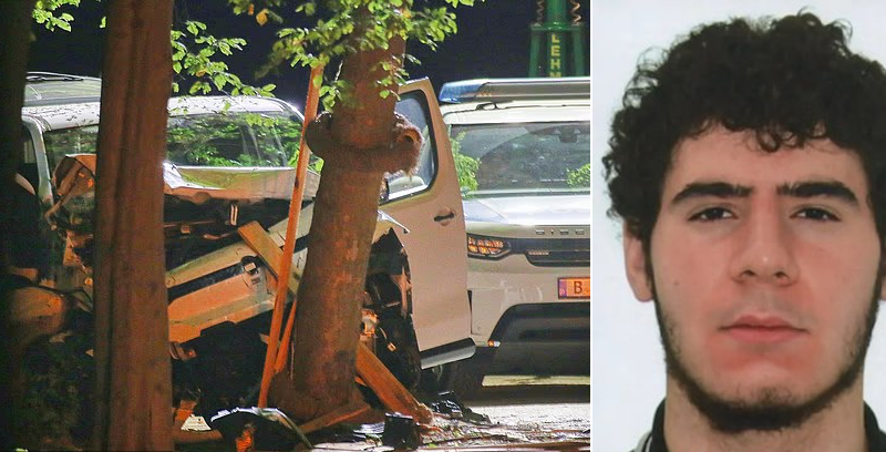 German police hunt member of ‘Islamist scene’ after driver ploughed van into crowds at Berlin Pride event