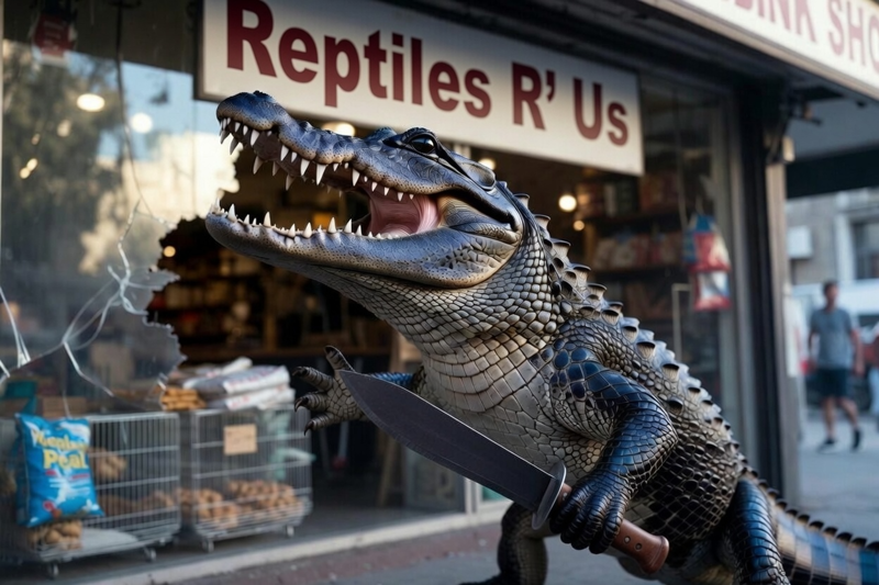 Timmins reptile store owner charged after confronting alleged vandal with machete