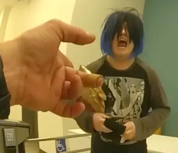 Trans student freak out on cop for ‘misgendering’ him
