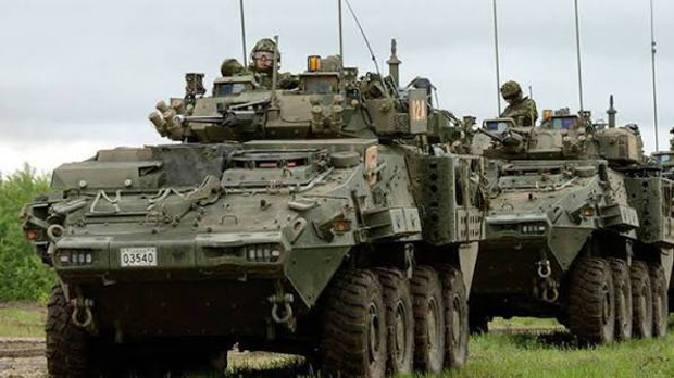 Canada to buy nearly $2-billion in armoured vehicles from U.S. defence contractor