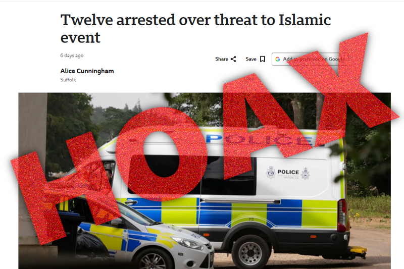 Massive Islamophobia Hoax Falls Apart in UK