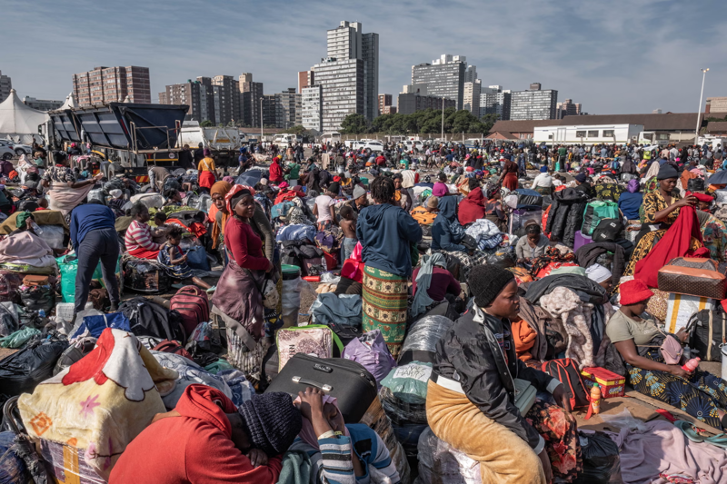 ‘They will attack me if I stay’: immigrants in South Africa flee for safety amid violence and anti-foreigner protests