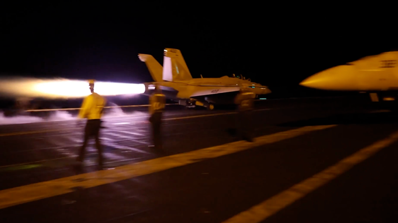 US blitzes Iranian missile depots, air defenses on 8th consecutive night of strikes
