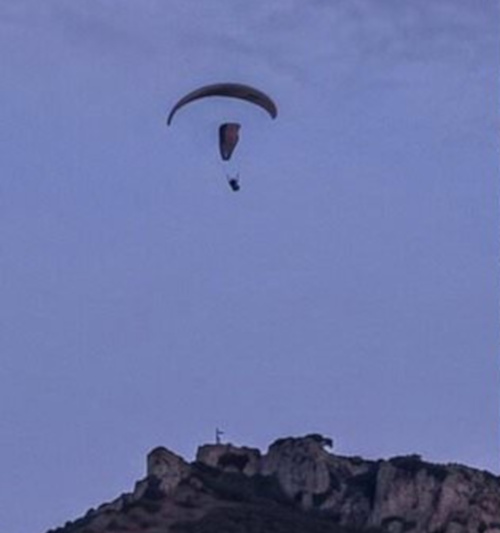 Migrants PARAGLIDE into Ceuta – with one killed after crashing into the sea – amid fears another ‘invasion’ has been planned