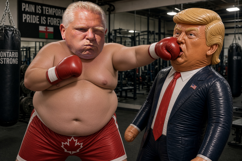 Doug Ford calls Donald Trump a ‘loser’ now, but he was a fan not so long ago