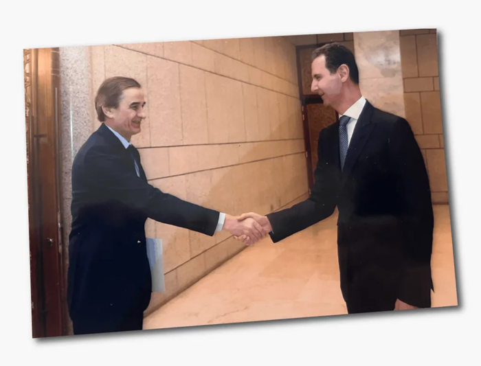 The phone book that led us to Assad’s spy chief in hiding