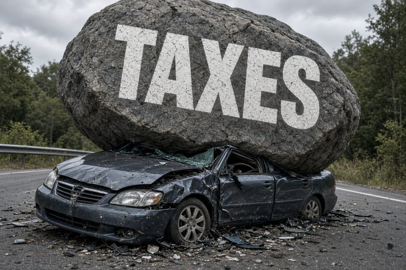 Canadians spent more on taxes than basic necessities in 2025: Study