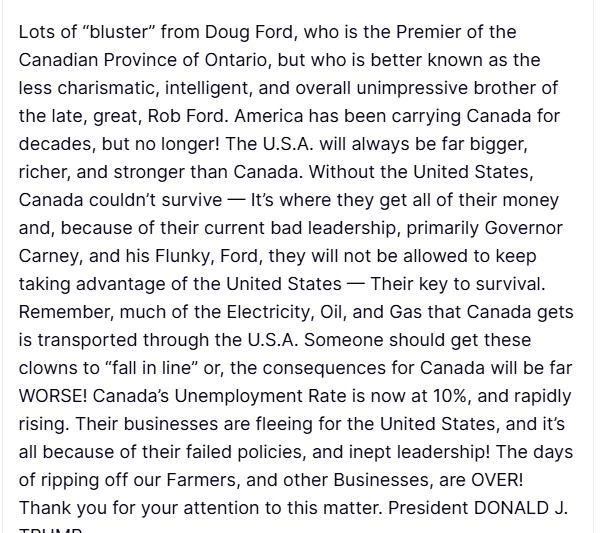 Ford v Trump – Best Show On The Web