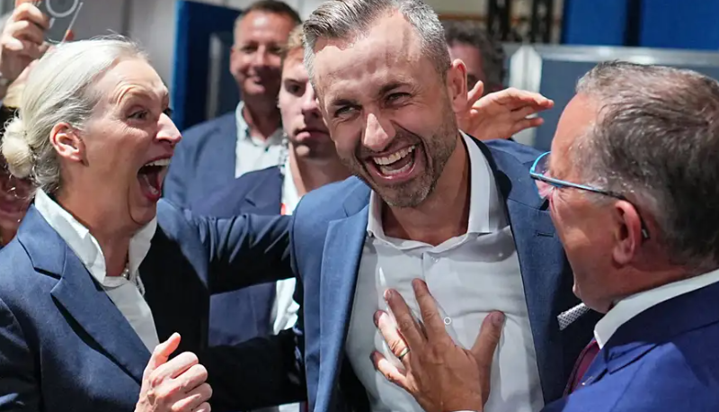 German politicians are melting down