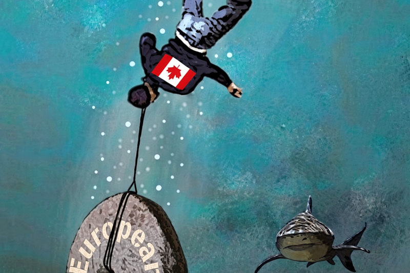 “We may look back on this as the week Canada began to take its fate into its own hands” … or this may be the week Carney tied a millstone to our neck