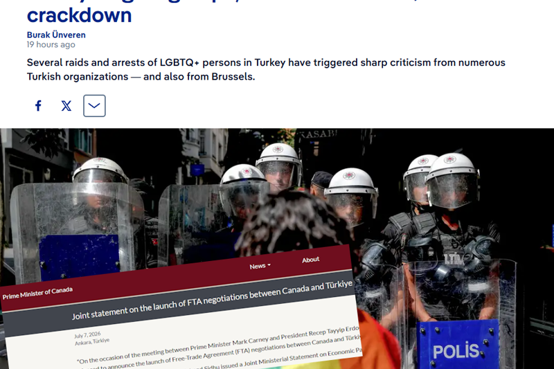 Criticism of LGBTQ+ raids in Turkey is growing
