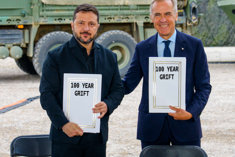 Carney, Zelenskyy sign ‘100 year’ cooperation declaration on defence, energy