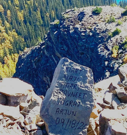 ‘ARJUN WAS HERE:’ Hikers discover graffiti scrawled across rocks near Devil’s Thumb in Banff National Park