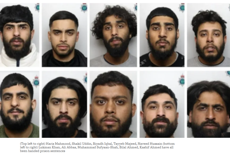 10 Muslims jailed for 130 years after setting a mother and girl on fire