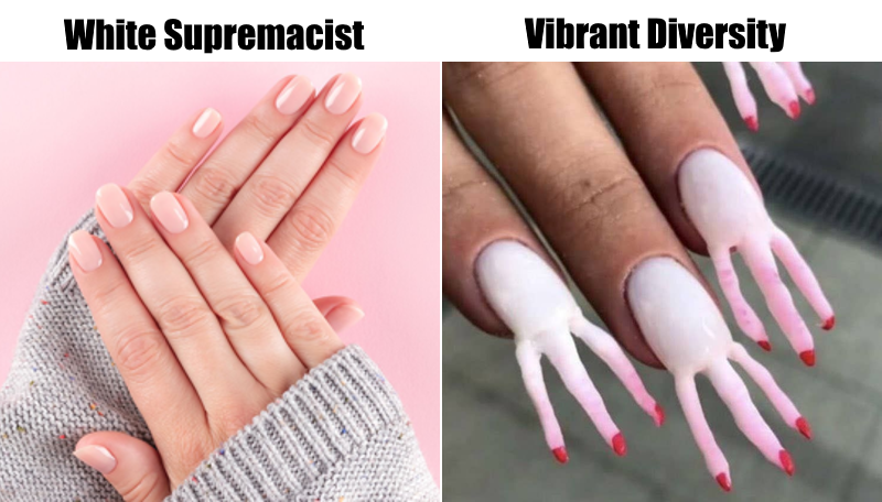 Bare nails are a white supremacist beauty standard say top experts