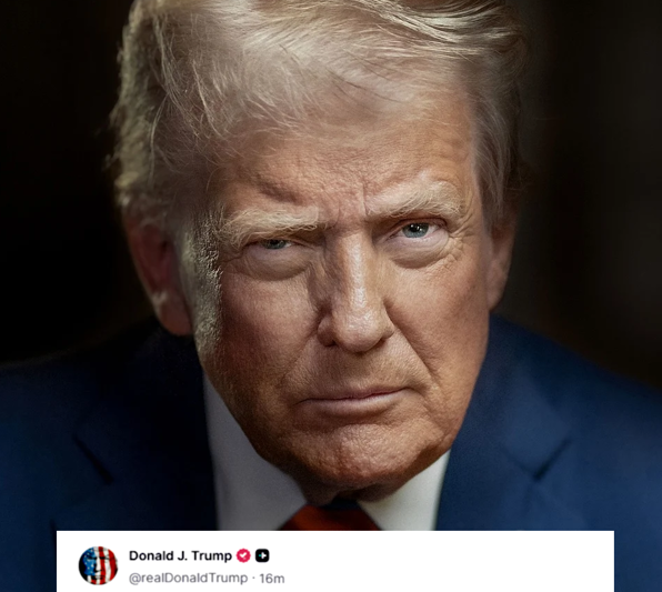 U.S. President Donald Trump says, “Canada is destroying itself by allowing millions and millions of people into the Country.”