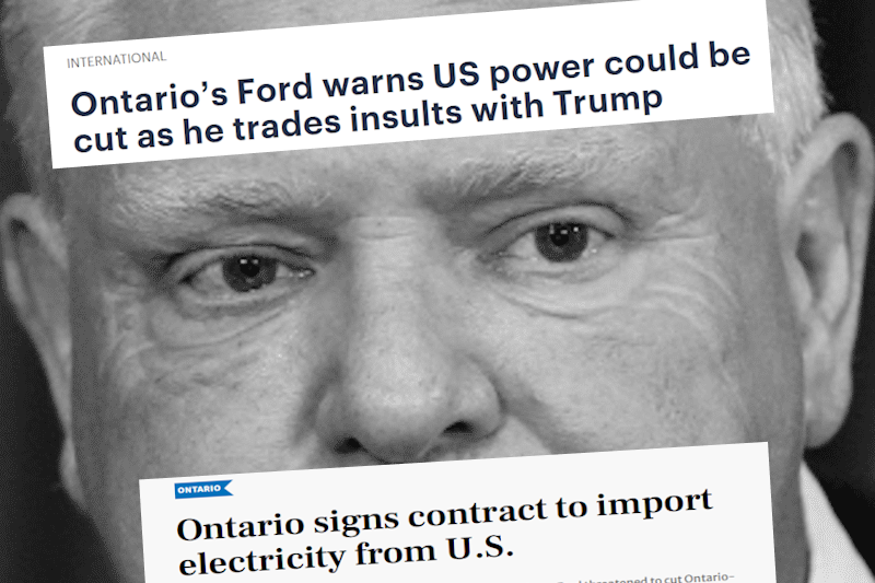Ontario signs contract to import electricity from U.S.