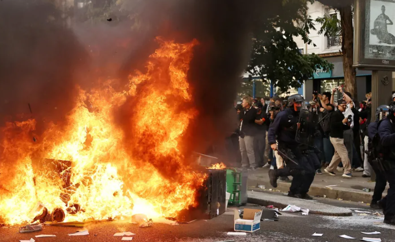 France halts use of stun grenades after boy’s hand blown off in student protests